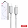Cabo USB-C Macho / USB-C Macho PD 60W 1m Branco XO