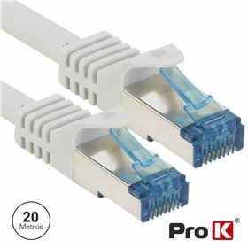 CABO S/FTP CAT6E 20M CINZA PROK