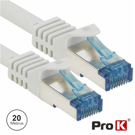CABO S/FTP CAT6E 20M CINZA PROK