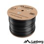 Cabo FTP CAT6 4xAWG23 Rígido CU 305m Preto Exterior LANBERG