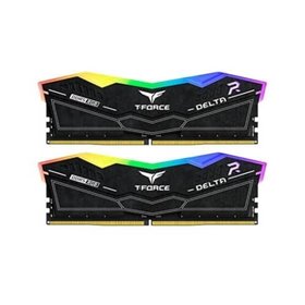 Memória ram ddr5 32gb 2 x 16gb teamgroup delta - 6000mhz - pc5 48000 - preto rgb - cl38 - 1.25v
