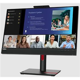 Monitor Lenovo ThinkVision T24v-10, 24" IPS, Rotativo, HUB USB com colunas e webcam - Recondicionado