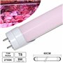 Lâmpada Tubular LED T8 9W 60cm 810LM Rosa P/ Talho