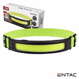 Lanterna de Cabeça COB 5W 350lm C/ Sensor Movimentos ENTAC