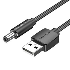 Cabo Conversor USB Vention CEXBG/ USB Macho - DC 3.5mm Macho/ 1.5m/ Preto