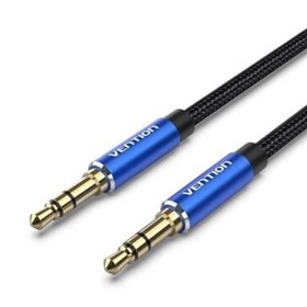 Cabo Estéreo Vention BAWLF/ Jack 3.5 Macho - Jack 3.5 Macho/ 1m/ Azul