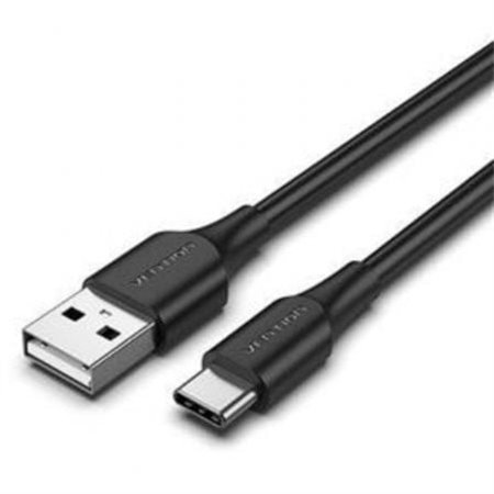 Cabo USB 2.0 Vention CTHBG/ USB Tipo-C Macho - USB Macho/ Até 60W/ 480Mbps/ 1.5m/ Preto