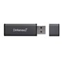 memória usb 2.0 inteso alu 64gb antracite