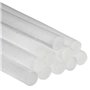 Conjunto de 10 Barras de Cola Quente 11X200Mm Transparentes
