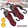 Conjunto Cordas Elásticas Segurança 2X 1.5M Dunlop
